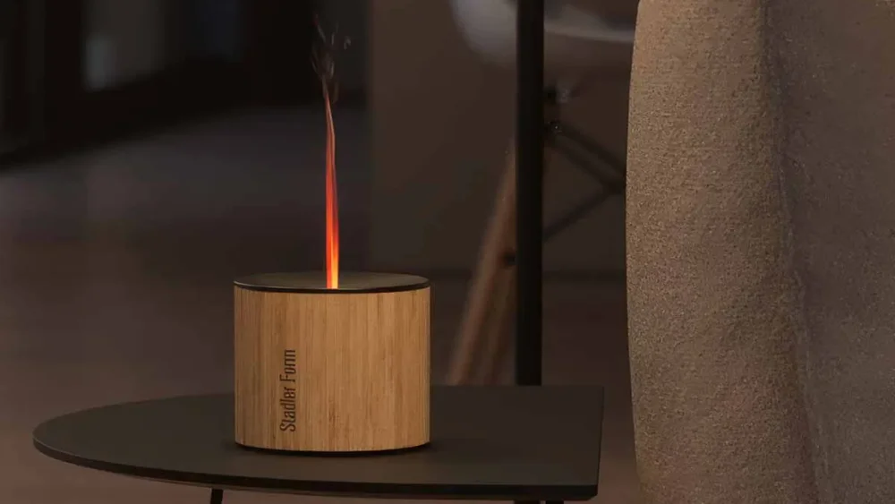Aroma difuzér Stadler Form Nora s efektem plamenu svíčky bez ohně a starostí