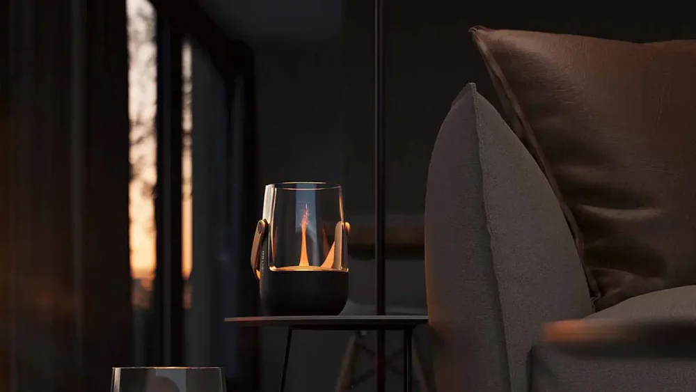 Aroma difuzér Stadler Form Sophie Little s efektem plamenu svíčky bez ohně a starostí