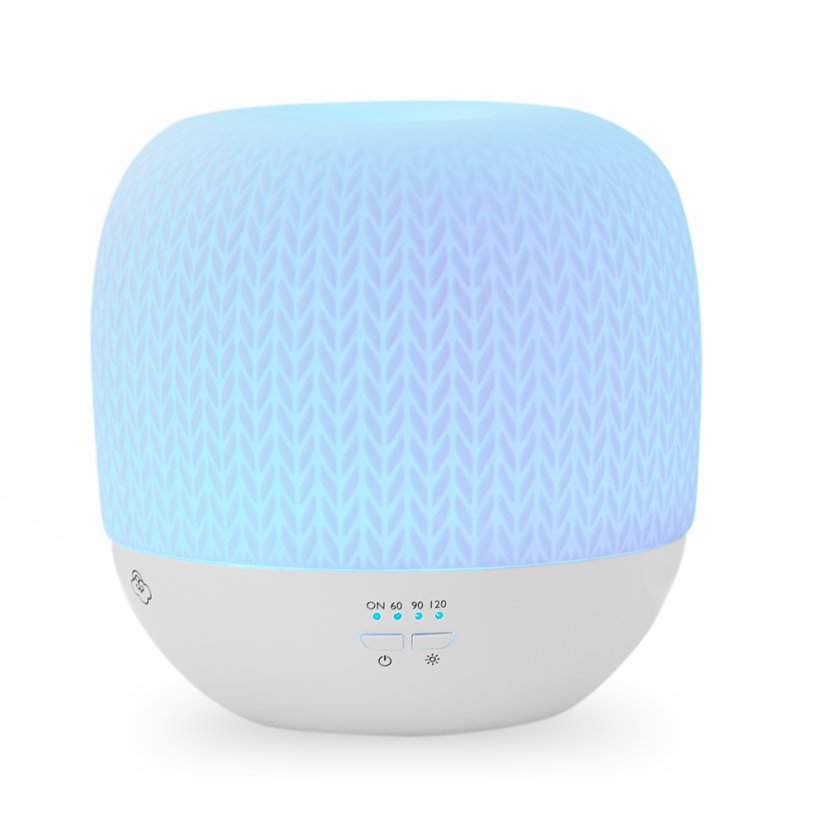 Keramický aromadifuzér s lampičkou Knit