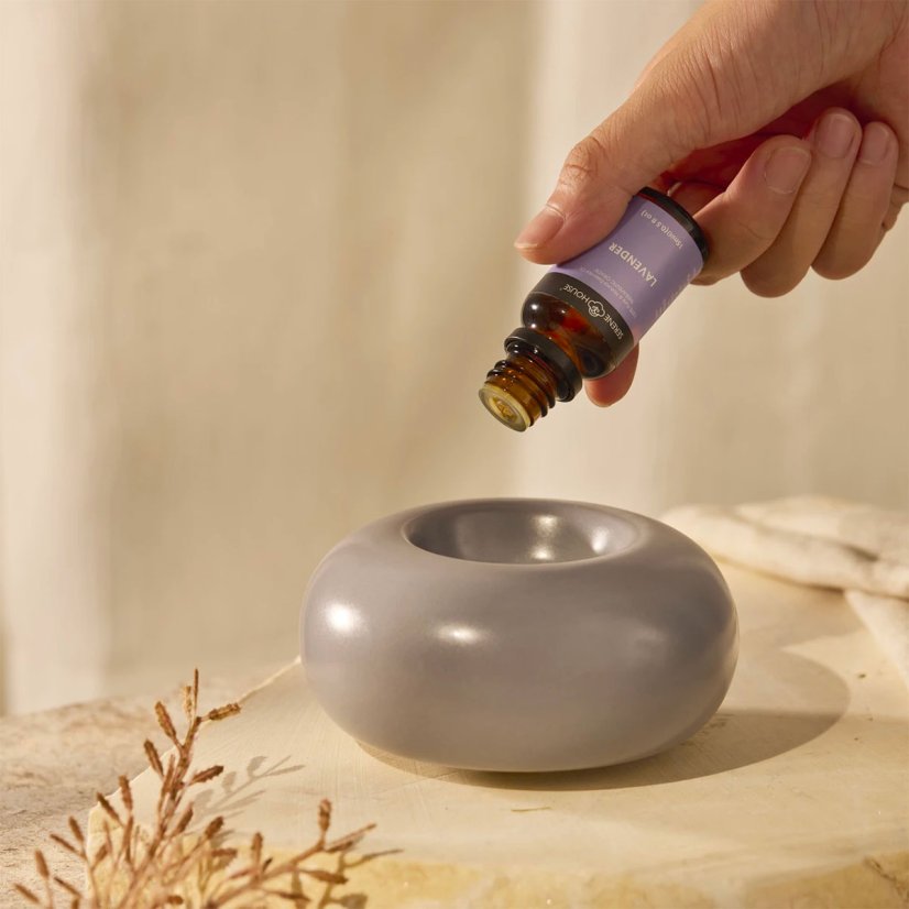 Elektrická aromalampa na éterické oleje Peris Grey