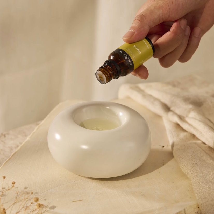 Elektrická aromalampa na éterické oleje Peris White