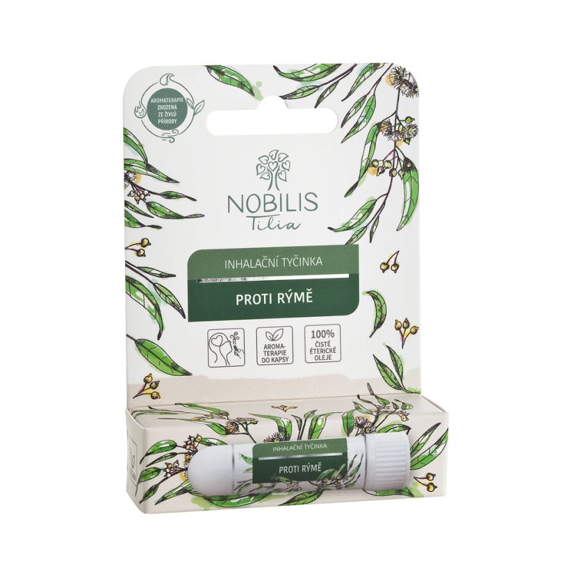 Inhalační tyčinka proti rýmě