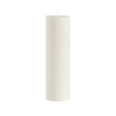 Velká přírodní svíčka z palmového vosku 7,6x25 cm