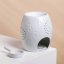 Bílá keramická aromalampa Innobiz na čajové svíčky