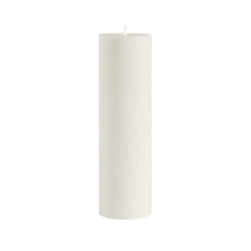 Velká přírodní svíčka z palmového vosku 7,6x25 cm