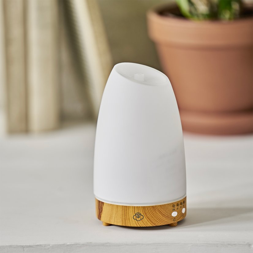 Skleněný aromadifuzér Astro White