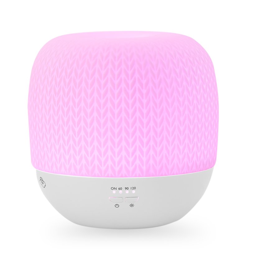 Keramický aromadifuzér s lampičkou Knit