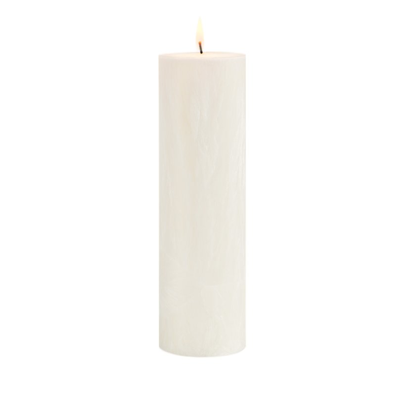 Válcová svíčka z palmového vosku 7,6x25 cm