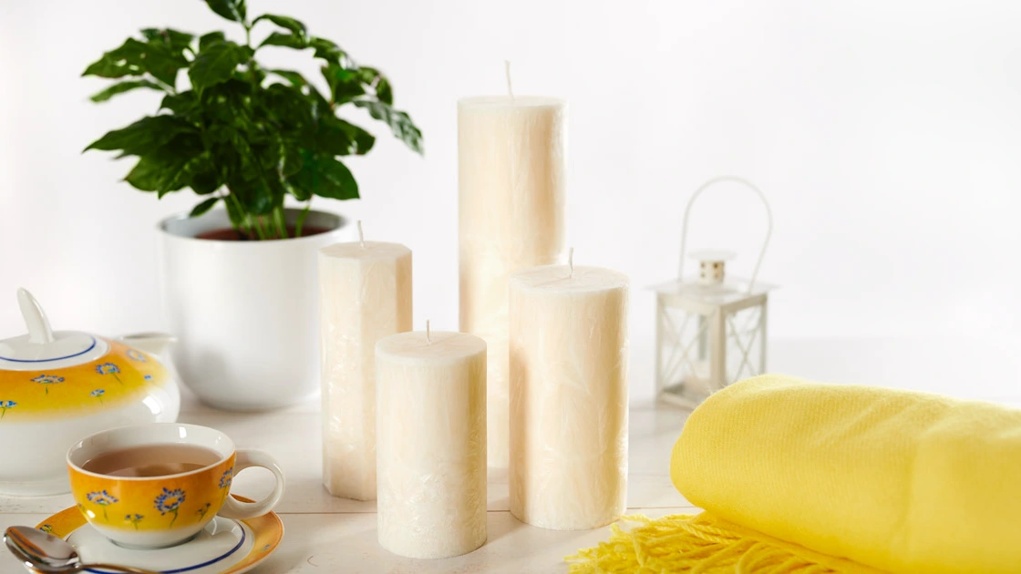 Sada svíček z palmového vosku