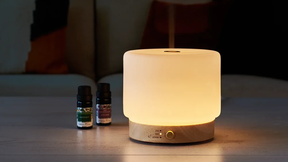 Ultrazvukový difuzér s lampičkou Lisalia