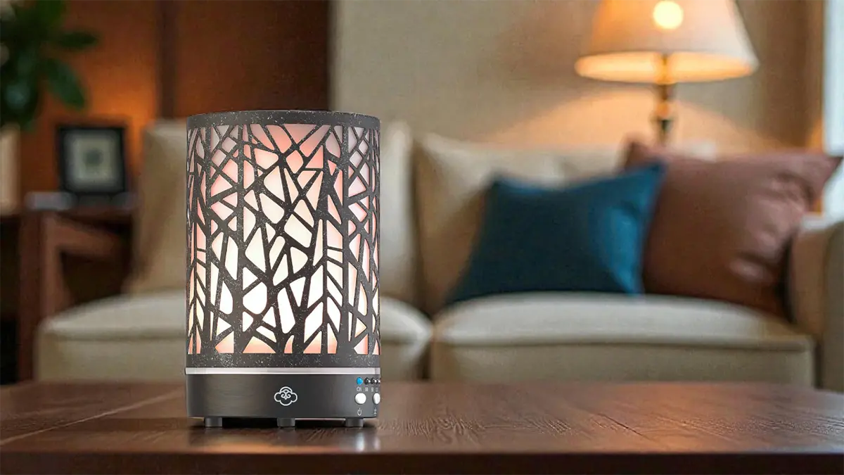 Aroma difuzér s lampičkou Serene House Forest Brown